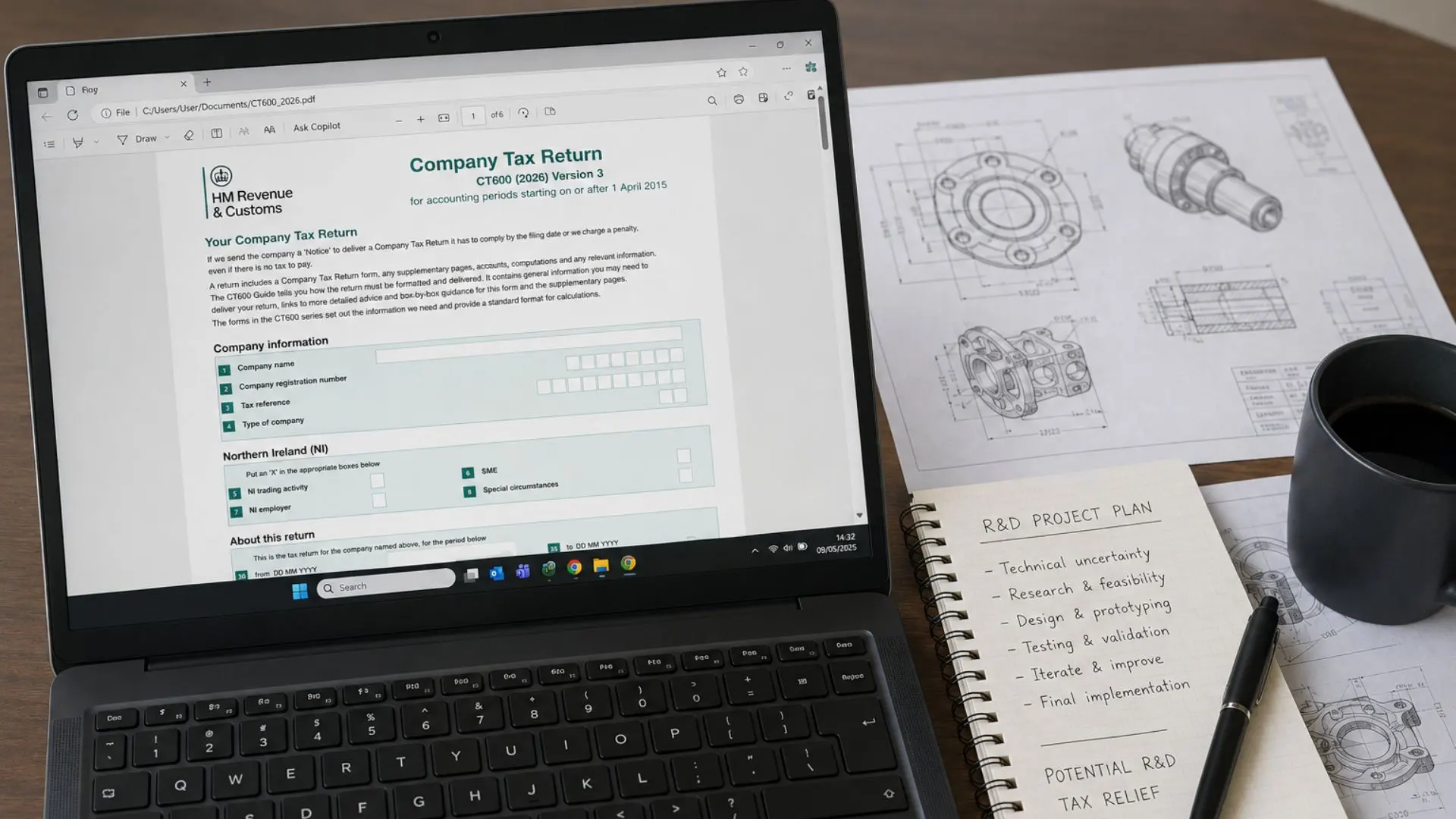 R&D tax credits and corporation tax relief process for innovative UK businesses | Easy R&D