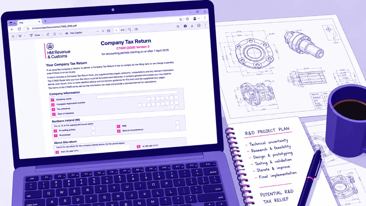 UK corporation tax return and R&D tax relief documentation for innovative businesses | Easy R&D