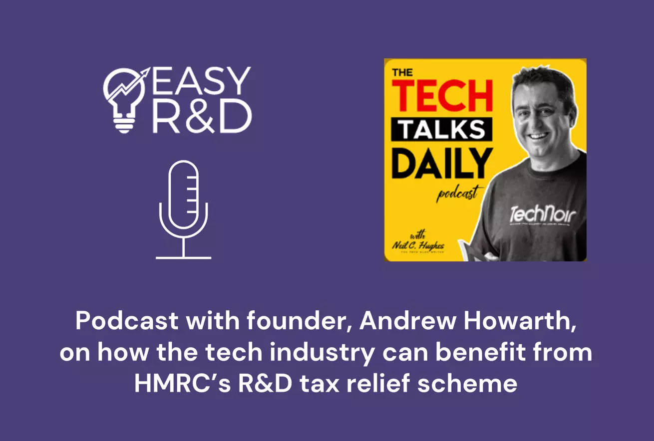 Podcast with Andrew Howarth | Easy R&D
