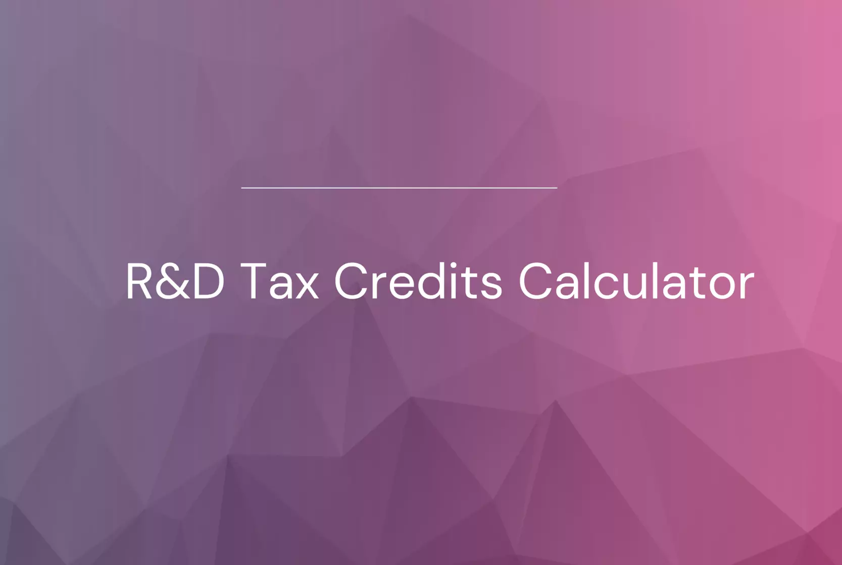 R&D Tax Credit Calculator | Easy R&D