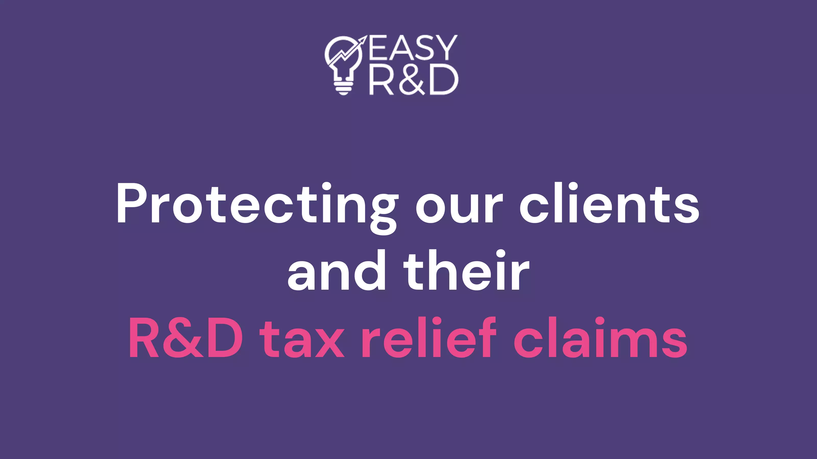 Is your R&D agent safe-guarding you against HMRC enquiries? | Easy R&D